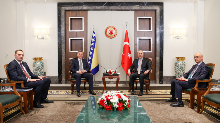 TBMM Başkanı Kurtulmuş, PAB Genel Kurulu kapsamında ikili görüşmeler gerçekleştirdi